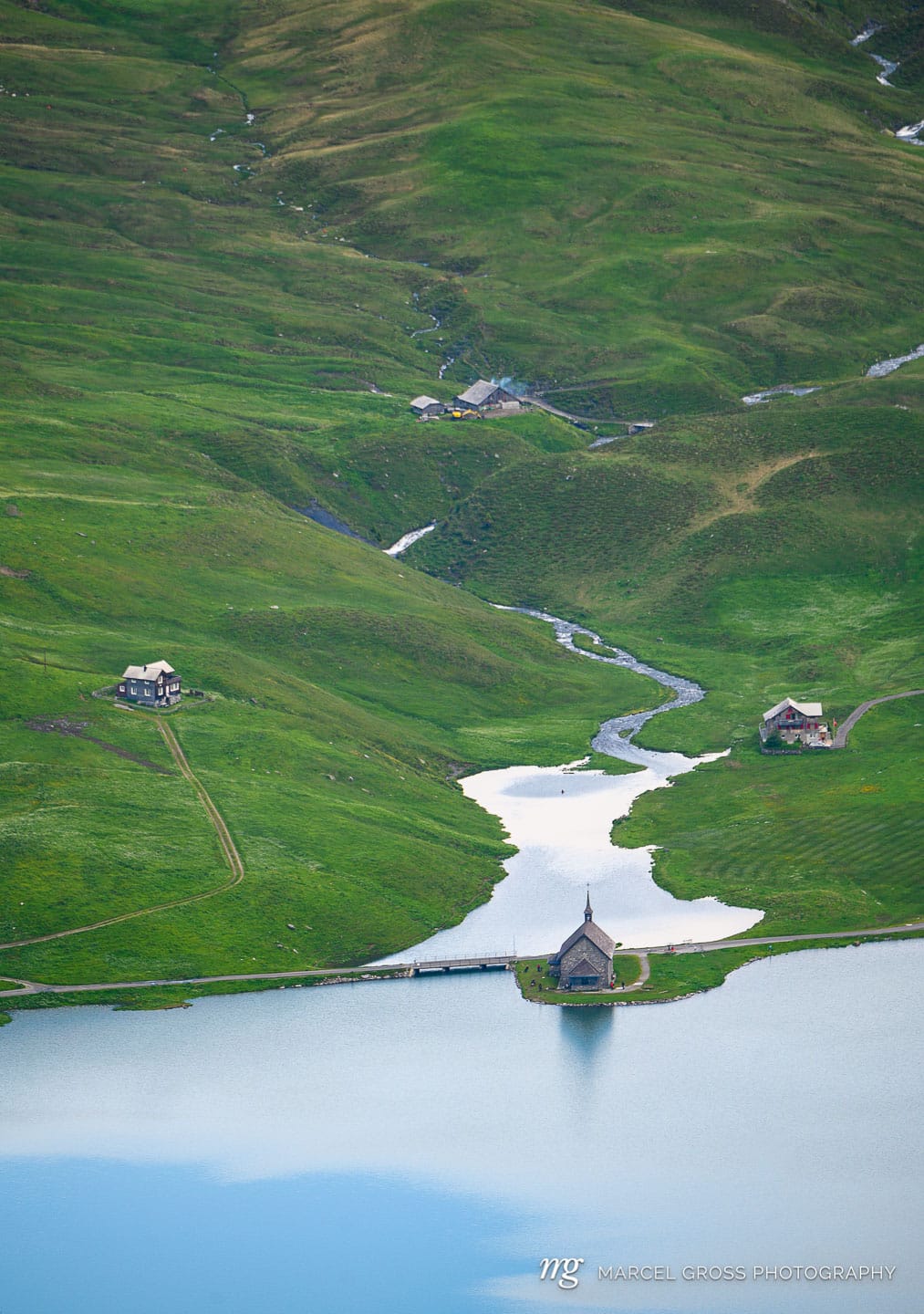 chapel Fruttkapelle at Melchseefrutt. Taken by Marcel Gross Photography