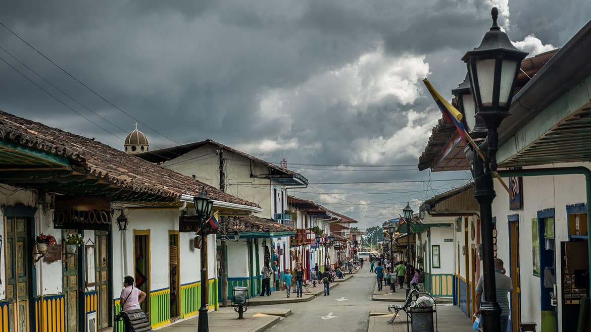 Kolibri-Paradies Valle de Cocora 7 Salento – ein echt schmuckes Städtchen
