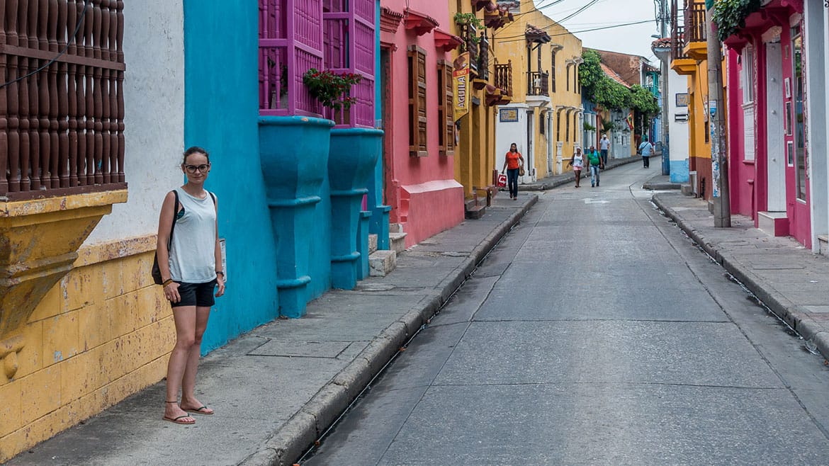Cartagena de Indias – Eine Perle der Karibik 3 Altstadtszene