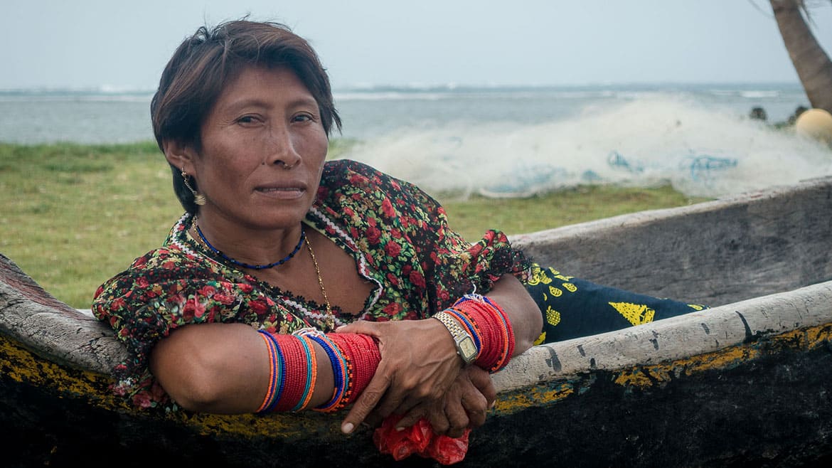 Tag 2 mit San Blas Adventures 2 Stolze Kuna-Frau