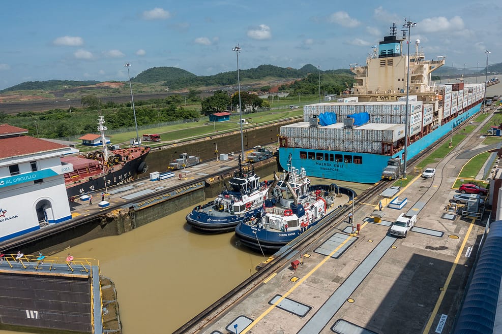 Ein technisches Meisterwerk seiner Zeit: Panama Kanal 1 … und ein zweites Riesenschiff folgt so gleich
