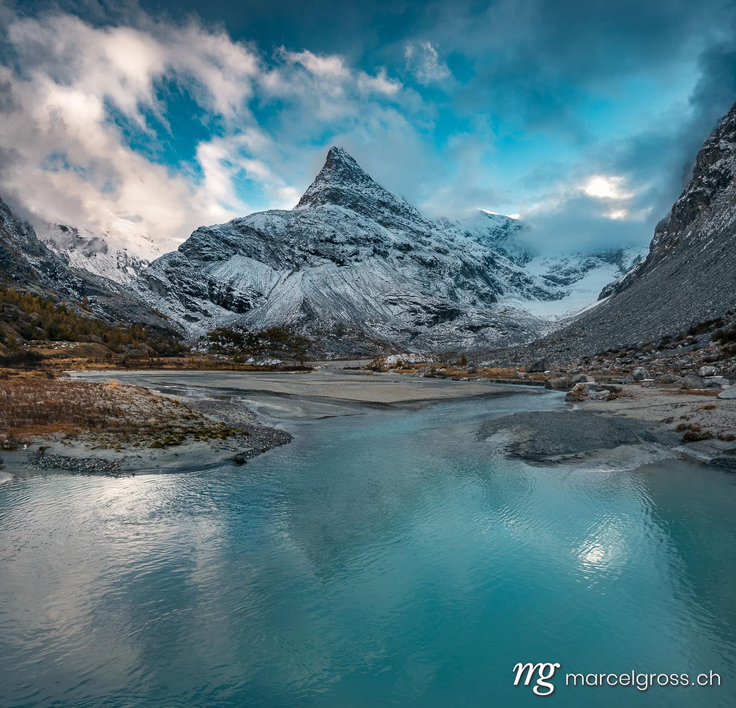 . Mont Miné at Ferpecle in Valais. Marcel Gross Photography