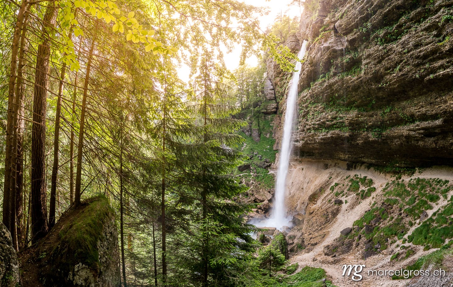slovenia pictures. Slap Peričnik in Triglav National Park, Slovenia. Marcel Gross Photography