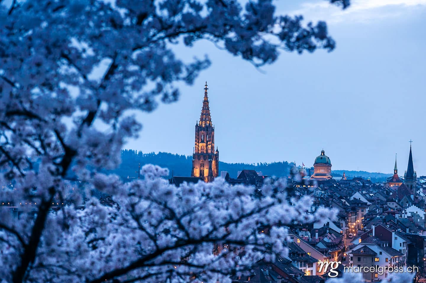 Bern Bilder. view over the oldtown of Bern. Marcel Gross Photography