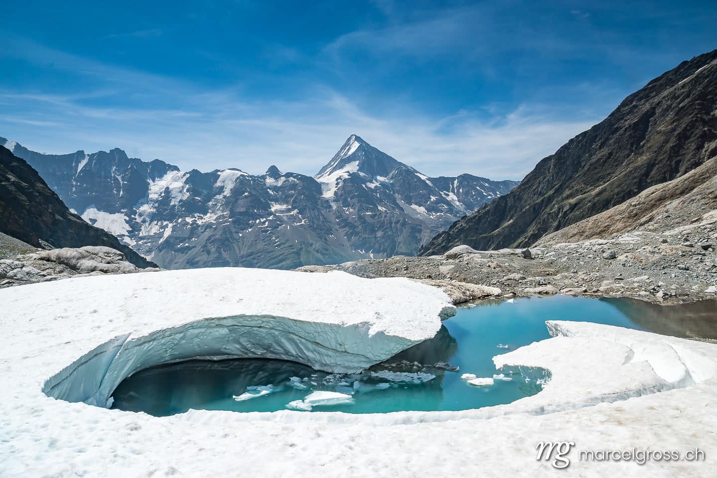 . Gletscherbrücke. Marcel Gross Photography