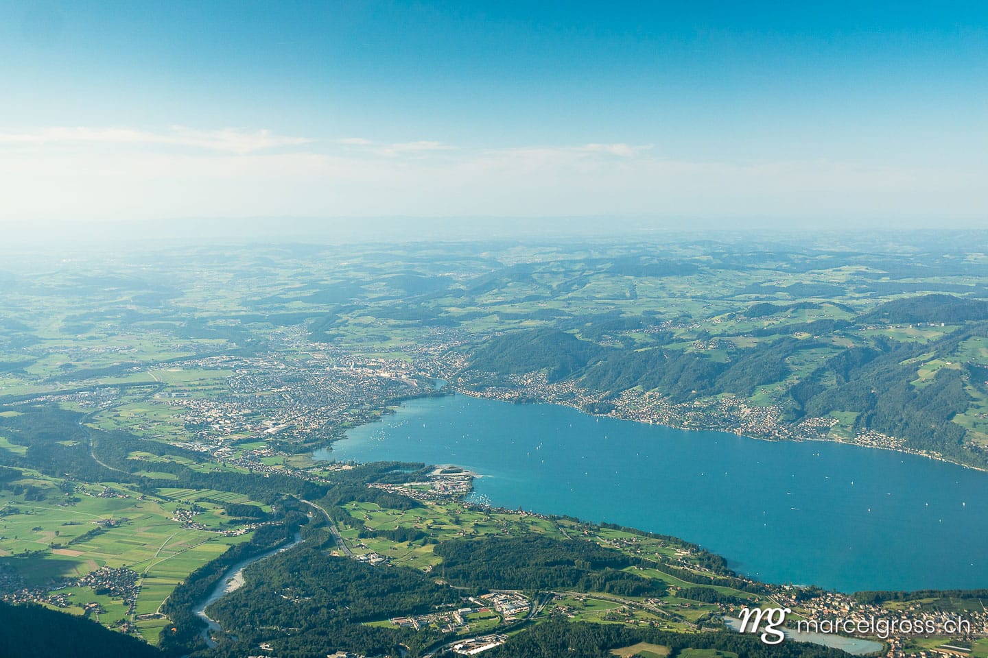 . Thun and Lake Thun. Marcel Gross Photography