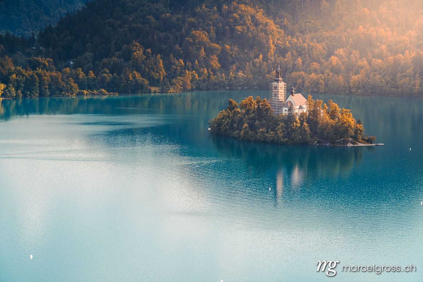 slovenia pictures. church on top of a hill in Slovenia. Marcel Gross Photography