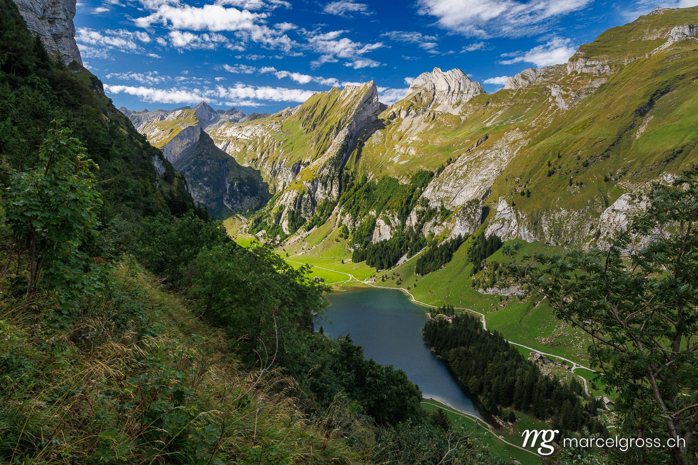 Ostschweiz Bilder. Seebergsee in Alpstein. Marcel Gross Photography