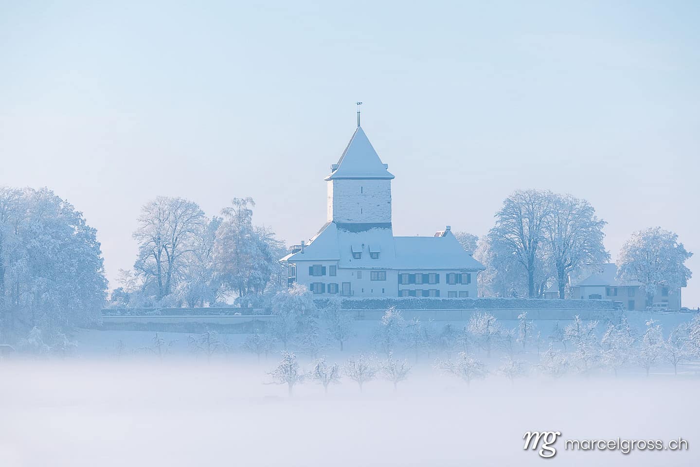 Winterbild Schweiz. . Marcel Gross Photography