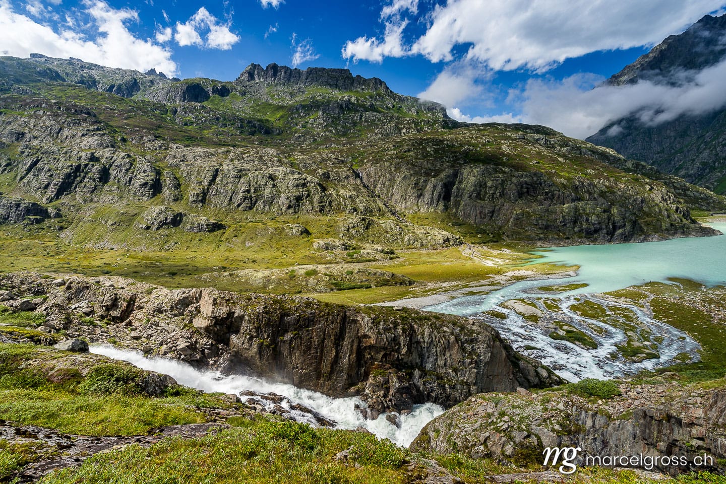 . Aussicht auf den Mattenalpsee, Urbachtal, Berner Oberland. Marcel Gross Photography