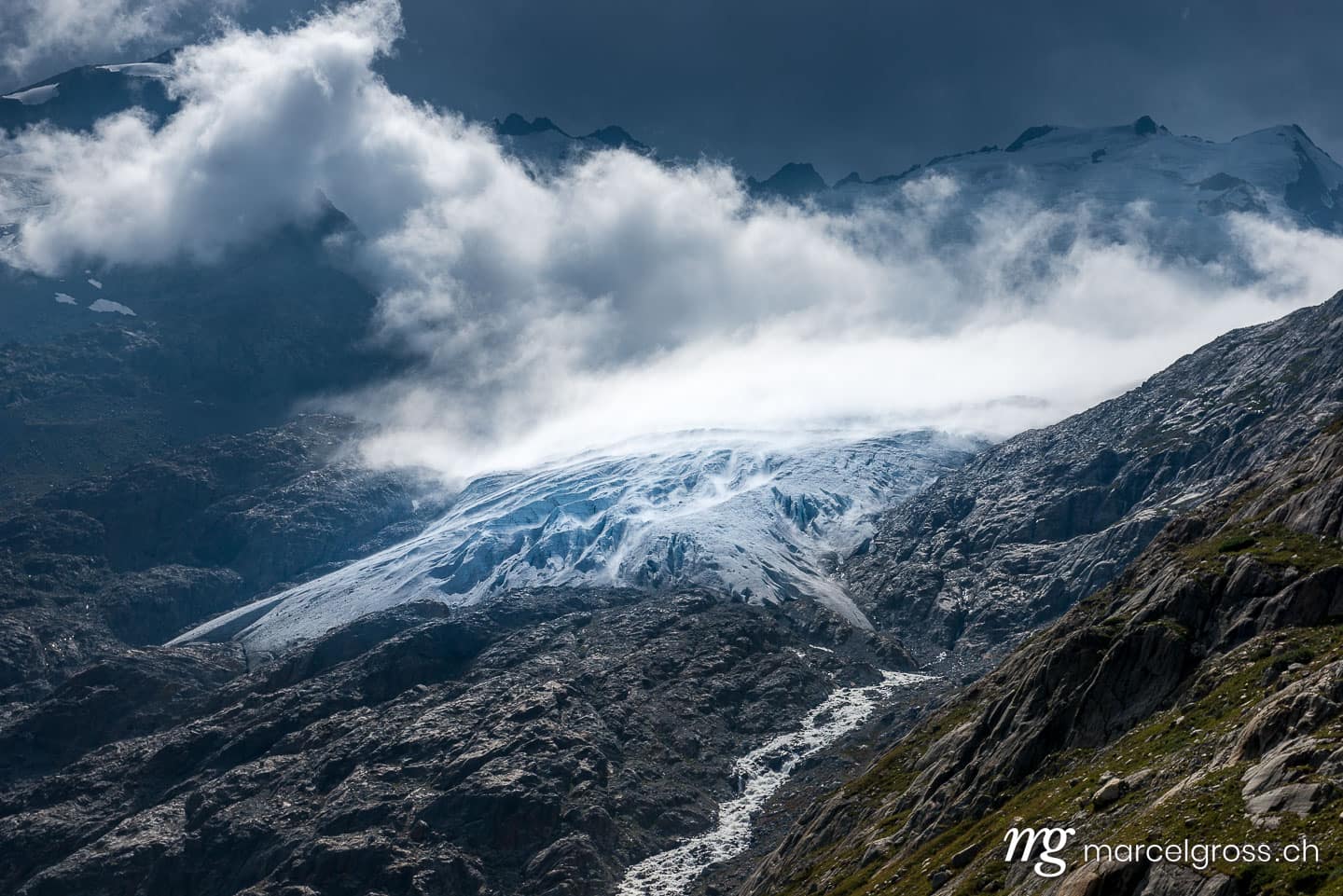 . Gauligletscher am Ende des Urbachtals, Berner Oberland. Marcel Gross Photography