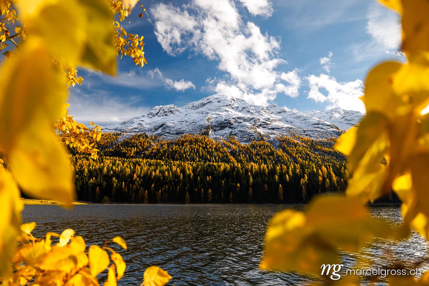 Herbstbild Schweiz. . Marcel Gross Photography