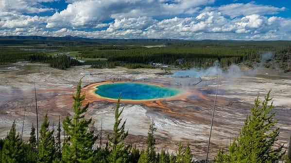 Grand Prismatic Spring im Yellowstone Nationalpark