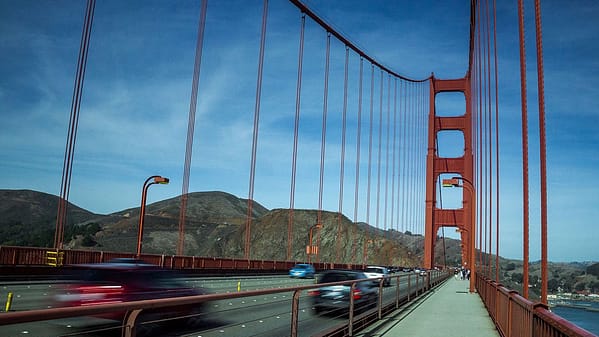 Golden Gate Bridge in San Francisco