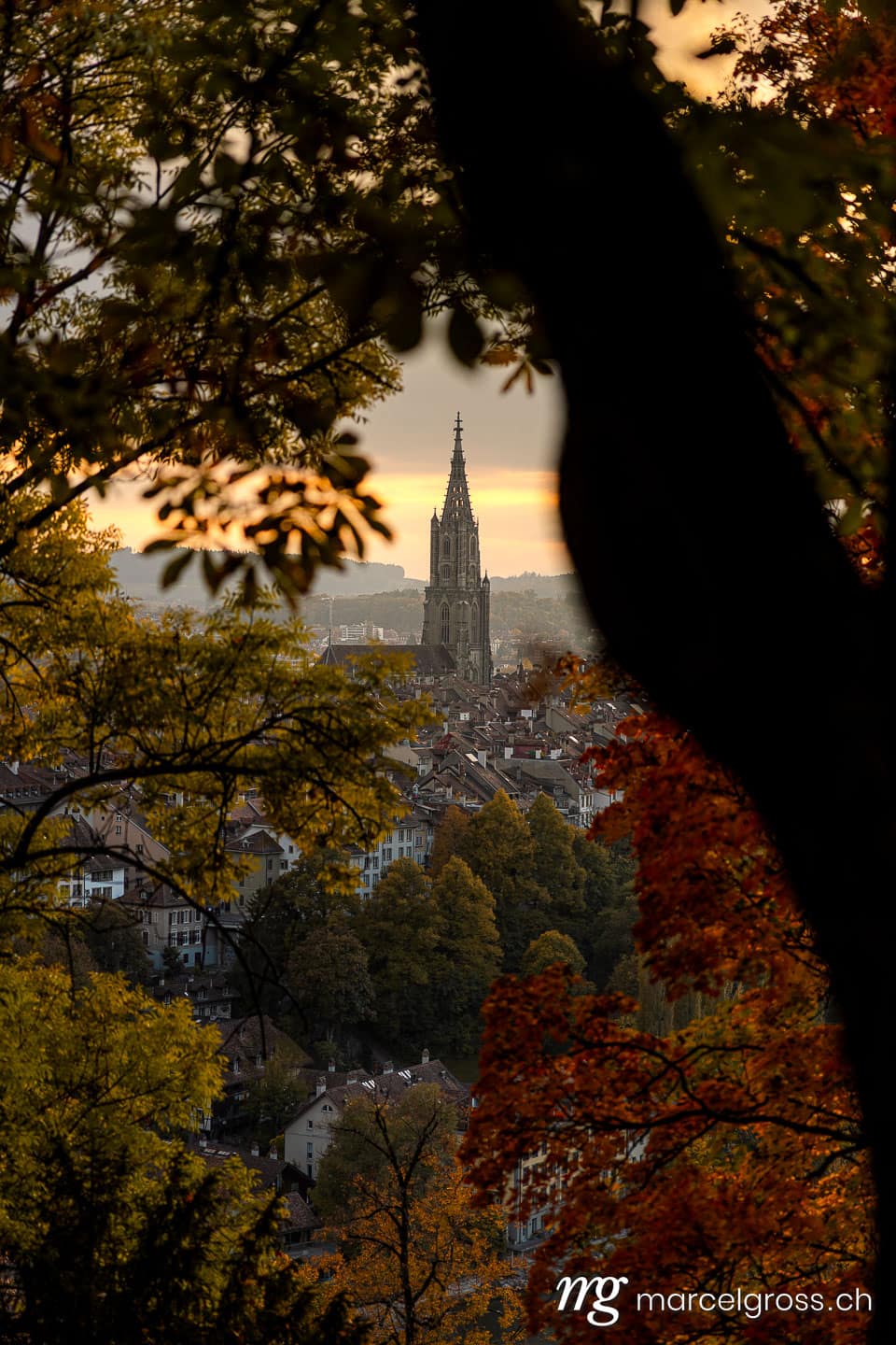 Berner Altstadt im Herbst. Bern Bilder (c) Marcel Gross Photography